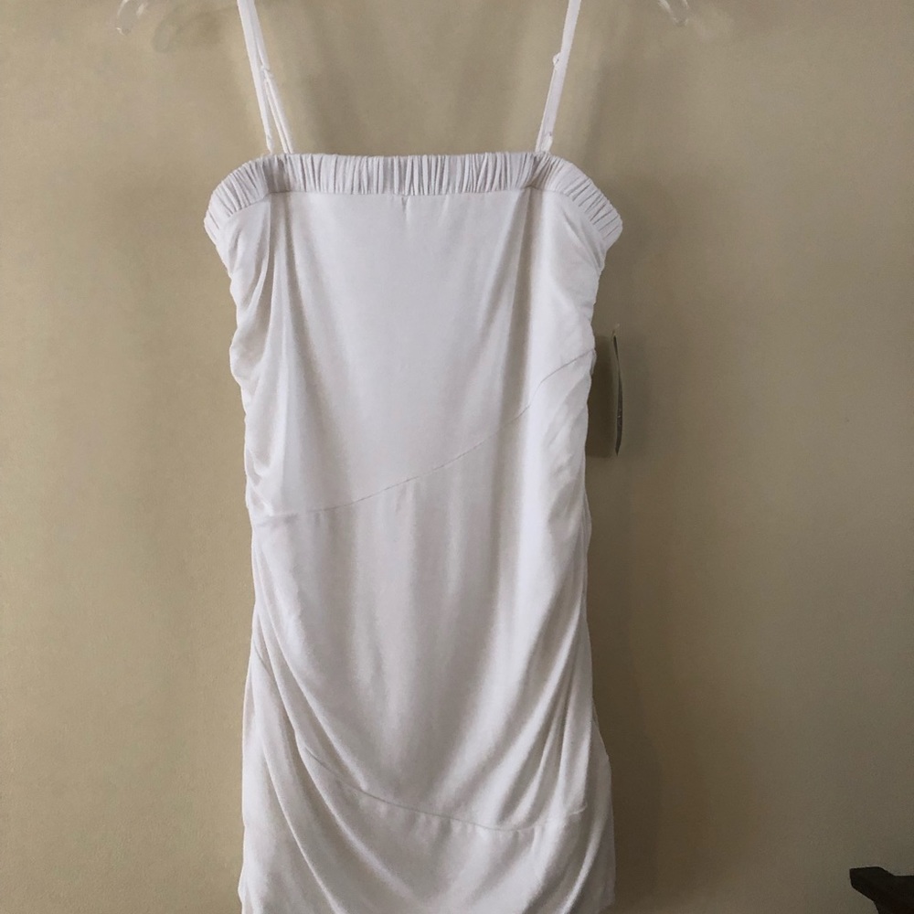 INC White dressy casual tank